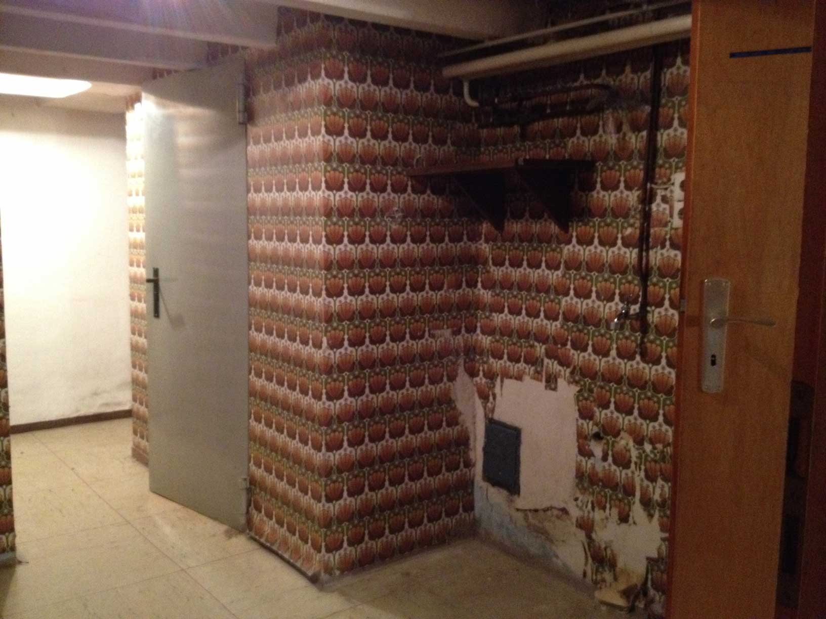 Kellervorraum-Waschmachine